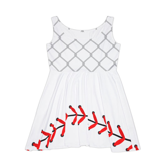 Baseball-Themed Women's Skater Dress | Casual Summer Dress for Sports Lovers, Trendy Outfit for Game Day, Perfect for Parties, Gift [...]