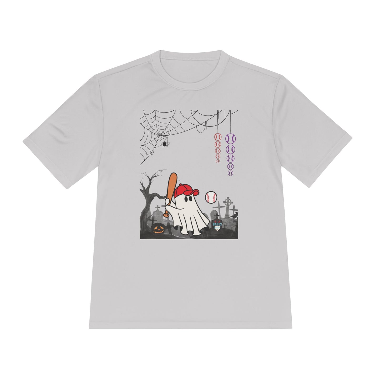 Boo Baseball - Unisex Moisture Wicking Tee