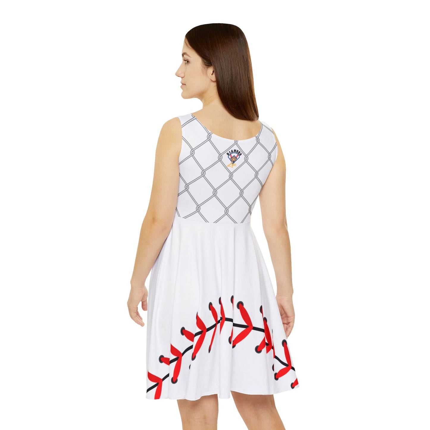 Baseball-Themed Women's Skater Dress | Casual Summer Dress for Sports Lovers, Trendy Outfit for Game Day, Perfect for Parties, Gift [...]
