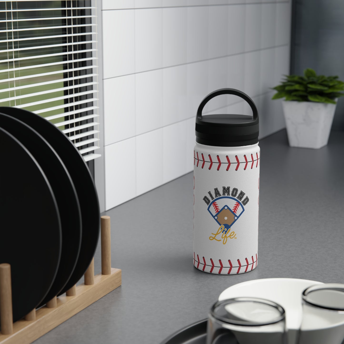 Diamond Life Stainless Steel Water Bottle