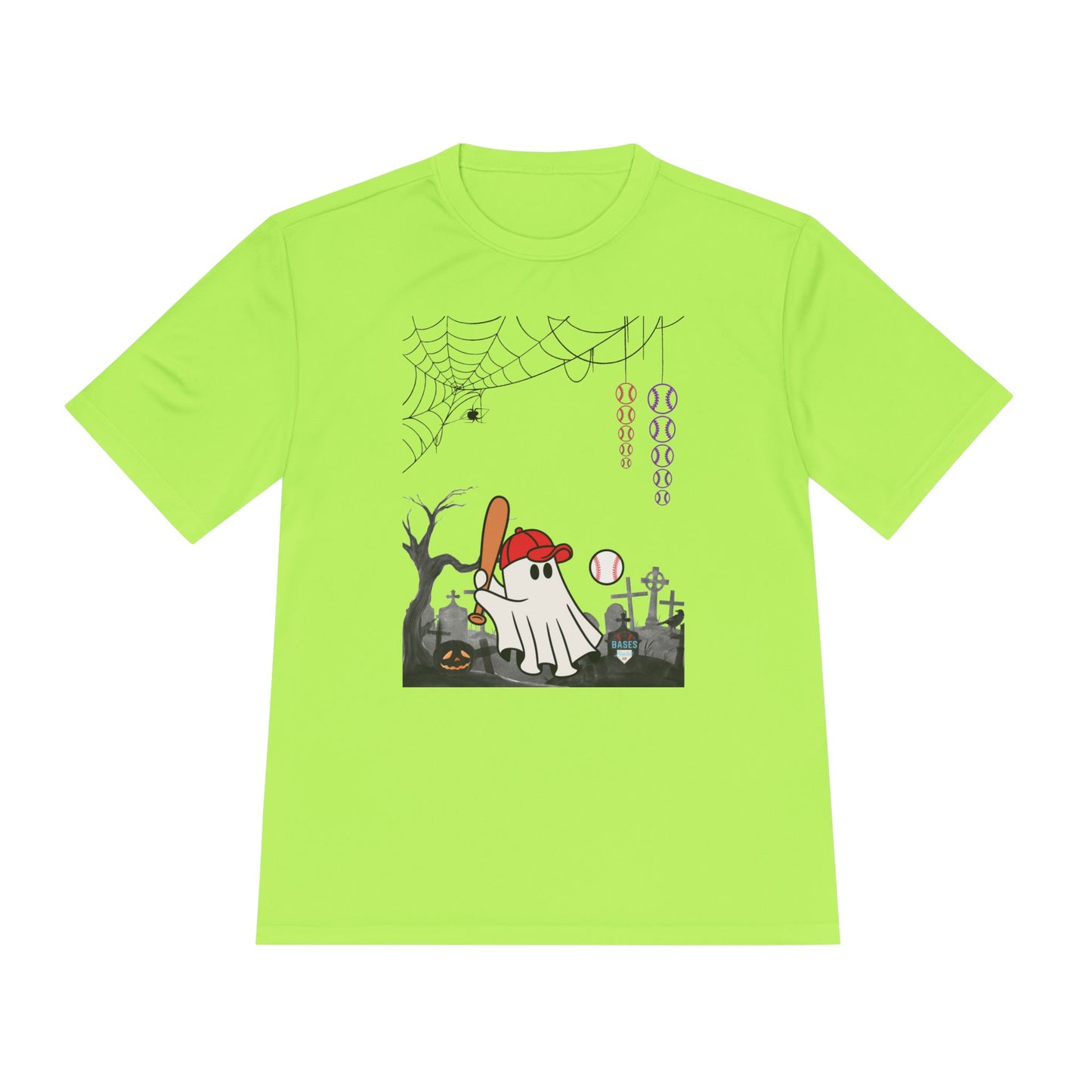 Boo Baseball - Unisex Moisture Wicking Tee