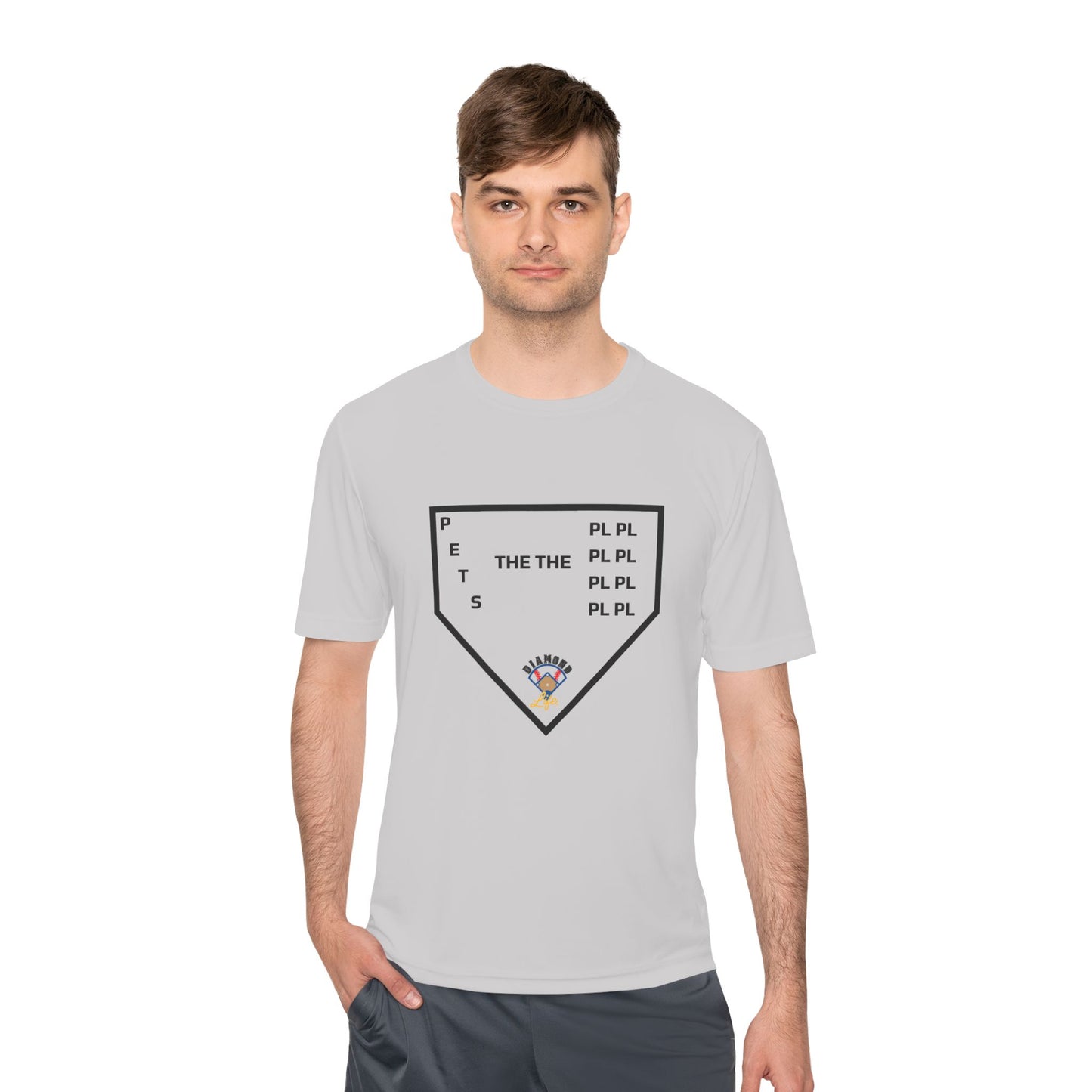 Step up to the Plate - Baseball Unisex Moisture Wicking Tee